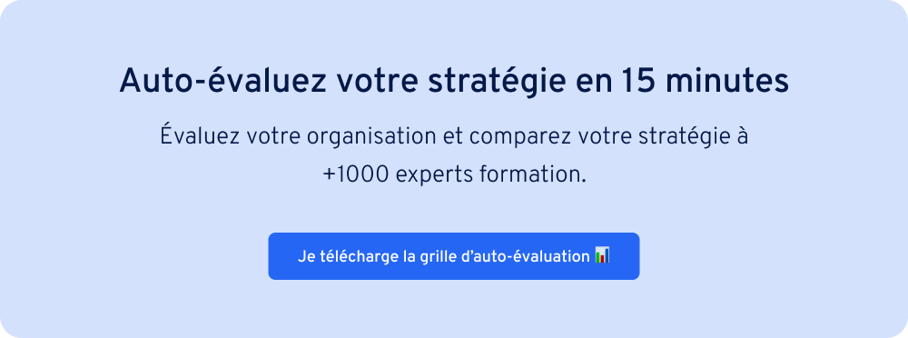 Grille auto-évaluation responsable formation