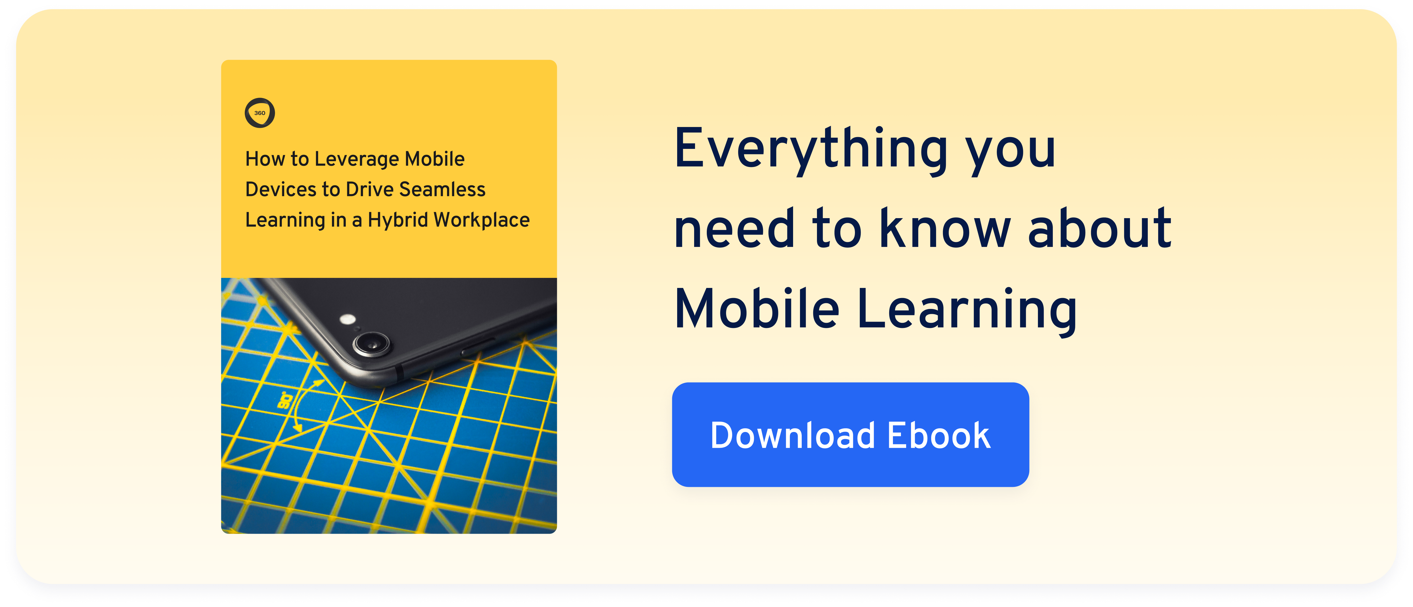 mobile learning ebook cta