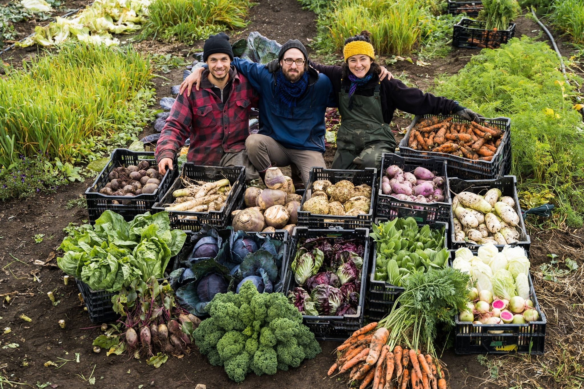 L’équipe de l’Académie Potagère