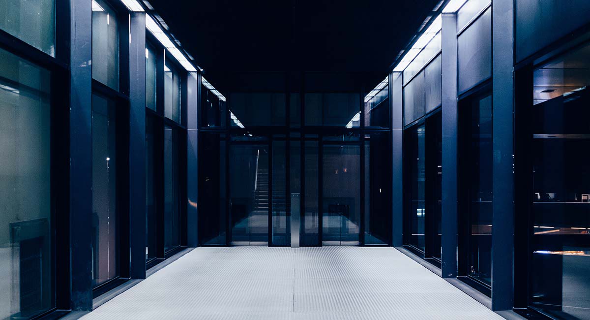 Data center interior
