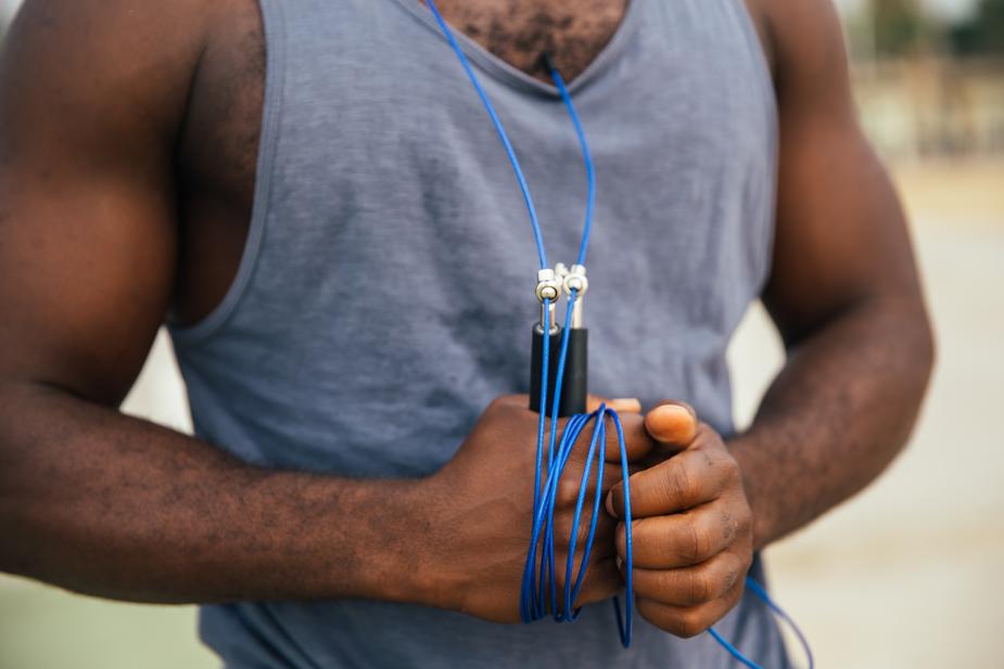 man working out