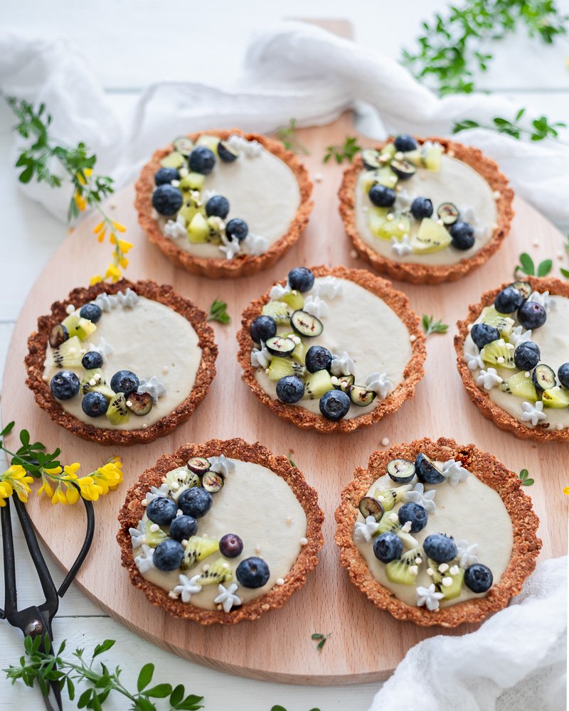 lemon cheesecake tartlets