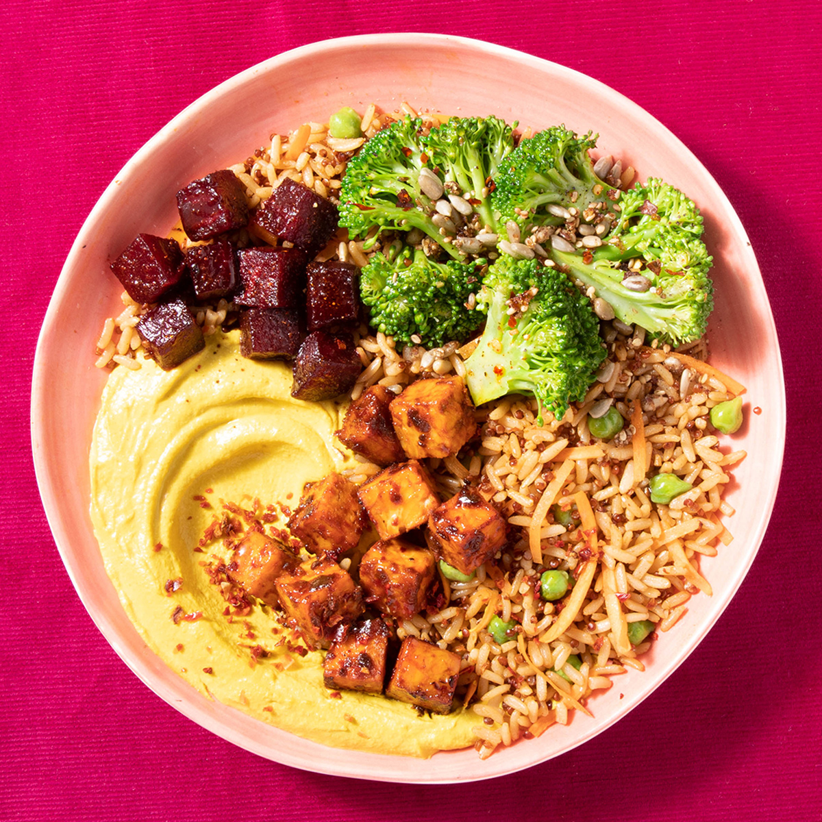 allplants rainbow nourish buddha bowl vegan microwave meal