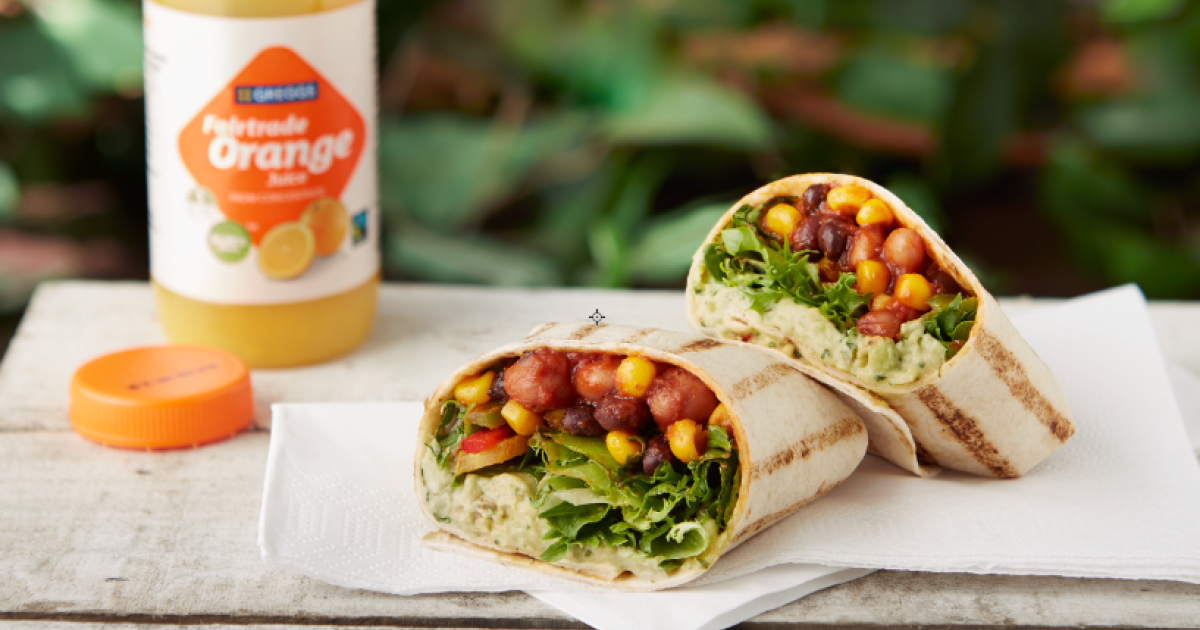 greggs vegan wrap