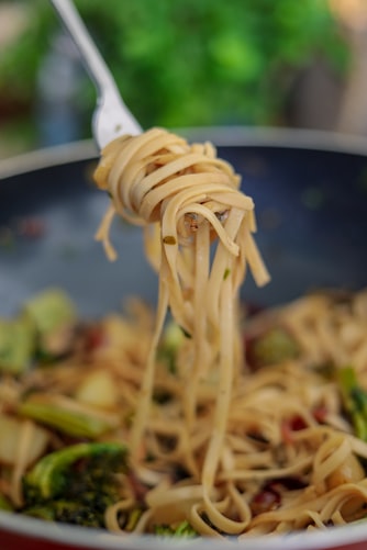 swirl of pasta