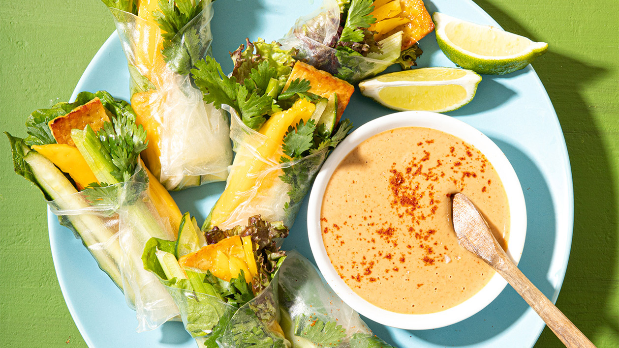 tempeh summer rolls