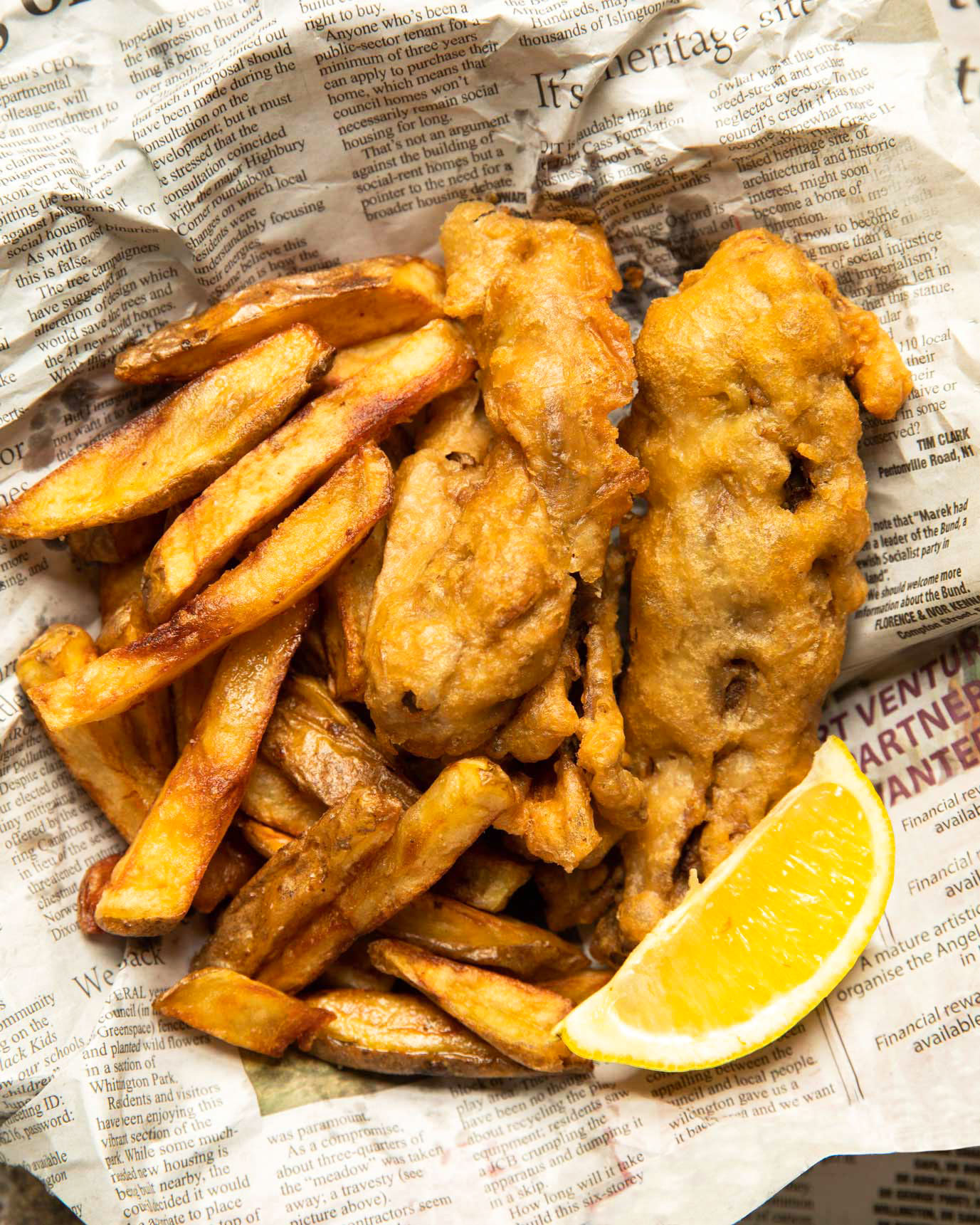 Fakeaway fish and chips recipe - BBC Food