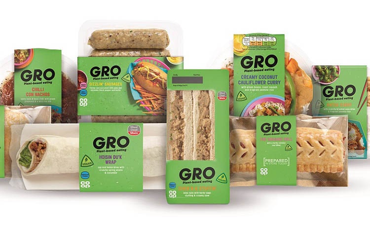 co-op gro vegan options