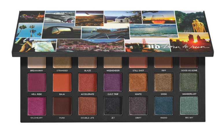 urban decay born to run eyeshadow palette