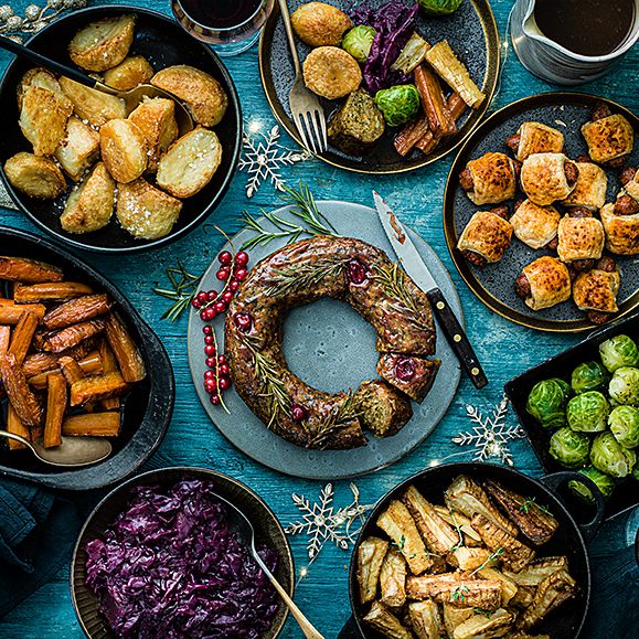 m&s vegan christmas feast