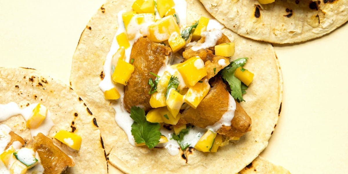 vegan fish tacos