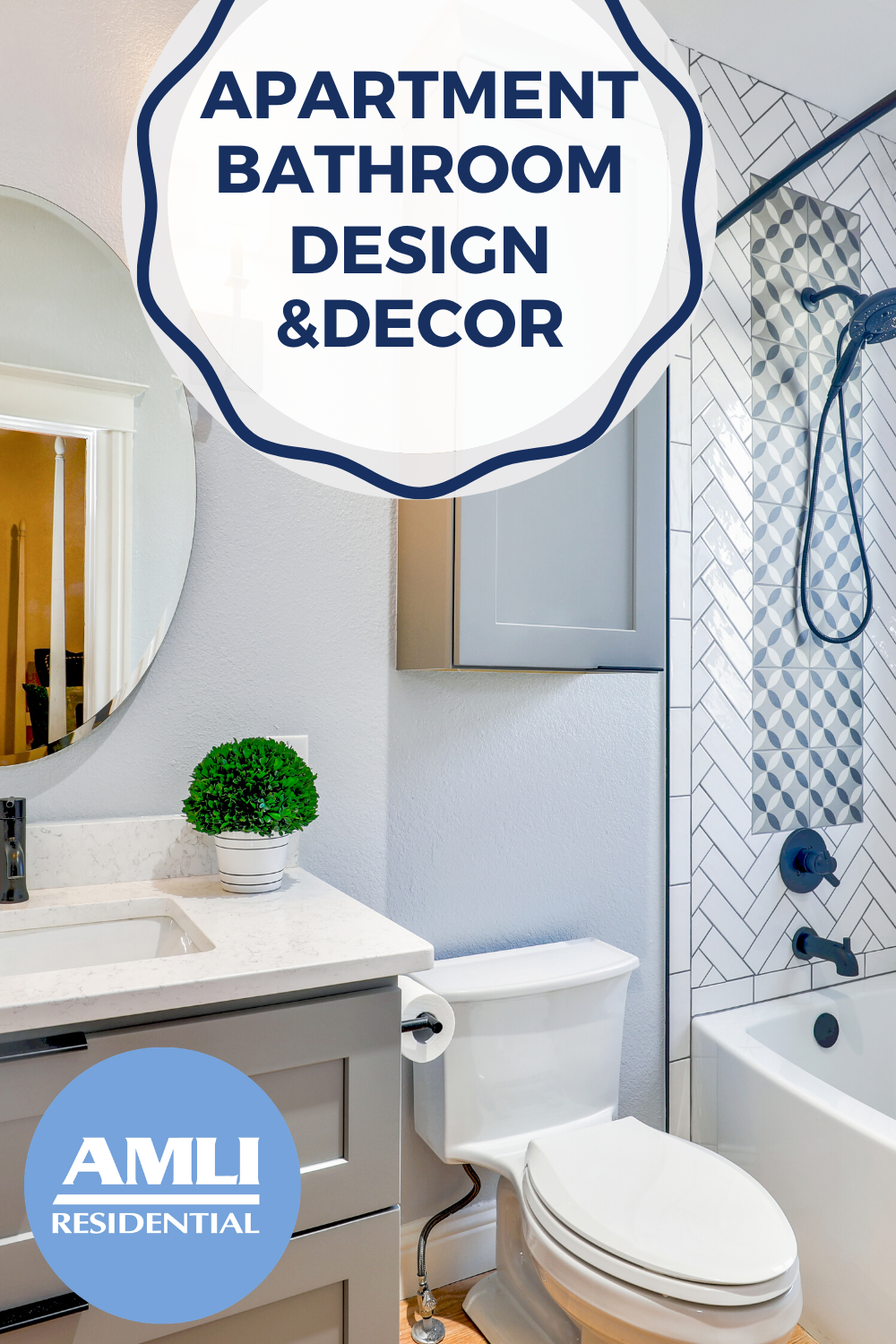 Rental Bathroom Decor Ideas | AMLI Residential