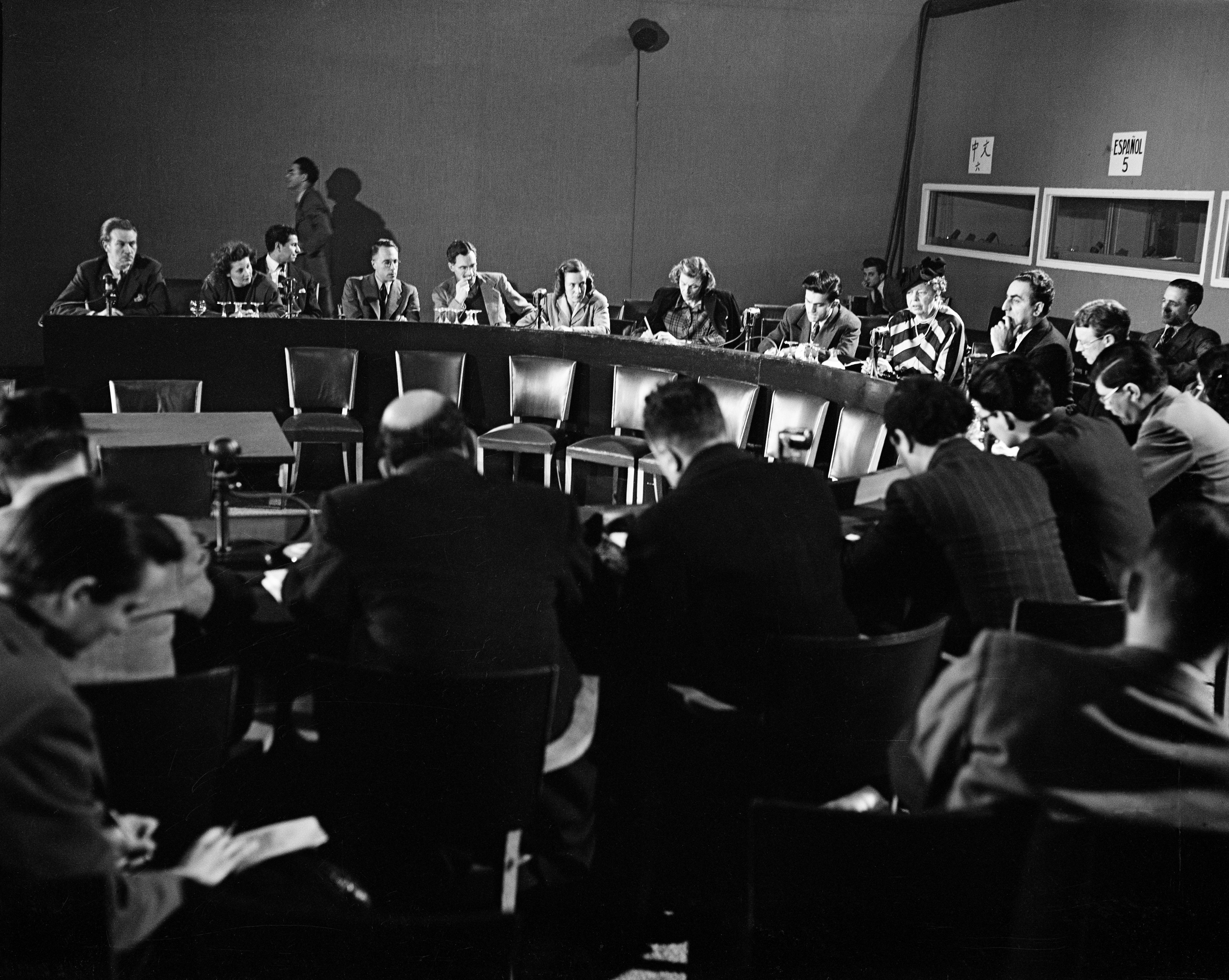 Конвенция 1948. ООН 1948. 1948 Г. Генеральная Ассамблея ООН. Заседания 1948 г. в ООН. Заседание ООН по правам человека 1948.