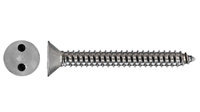 Stainless Snake Eye Csk Head Self Tapping Screw