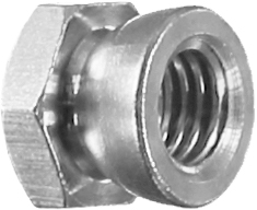 Stainless Shear Vandal Proof Nut