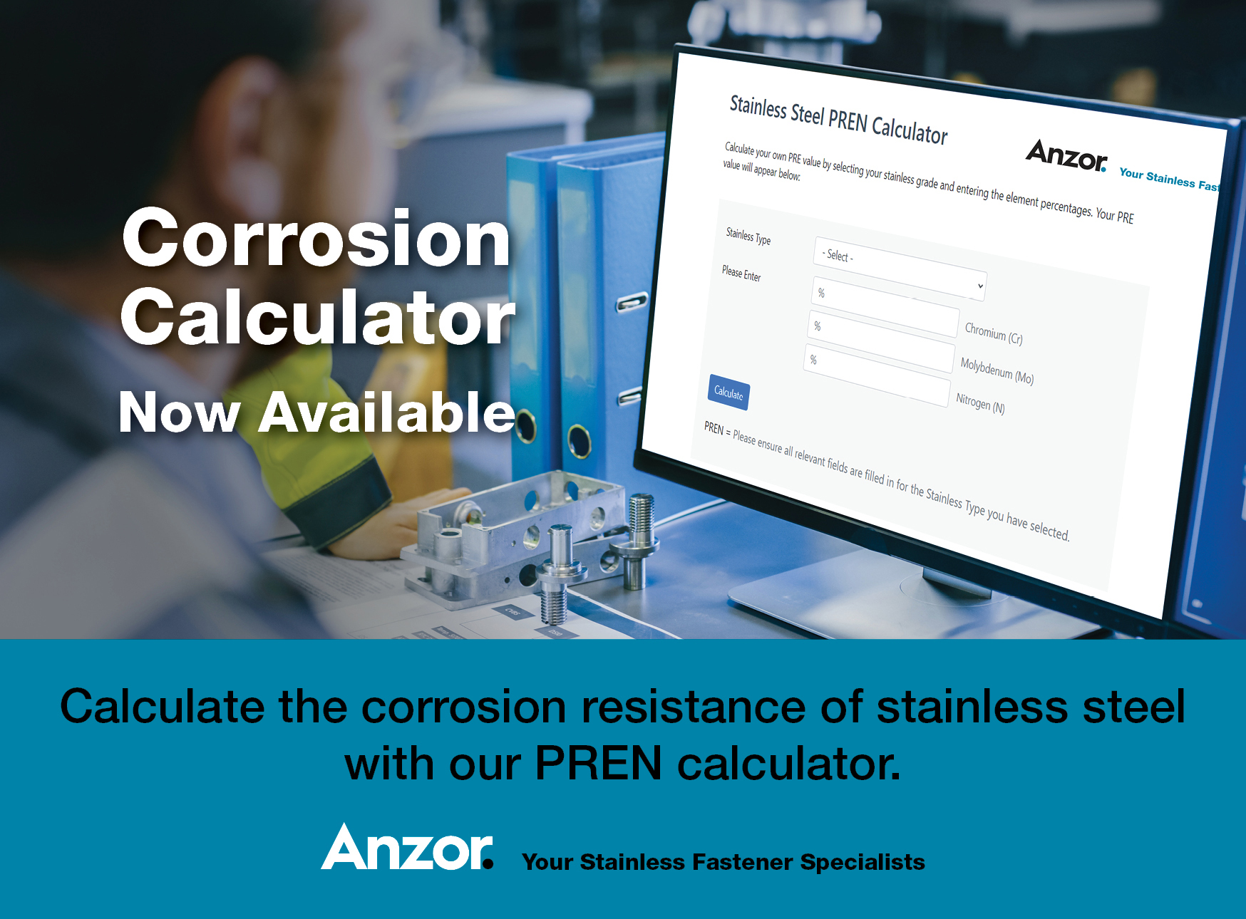 Anzor Corrosion Resistance Calculator