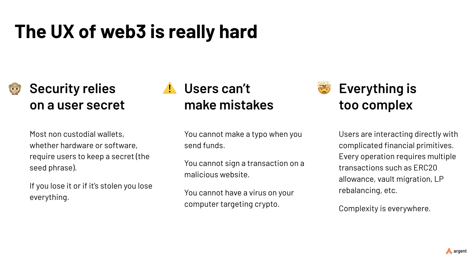 The UX of web3 is really hard