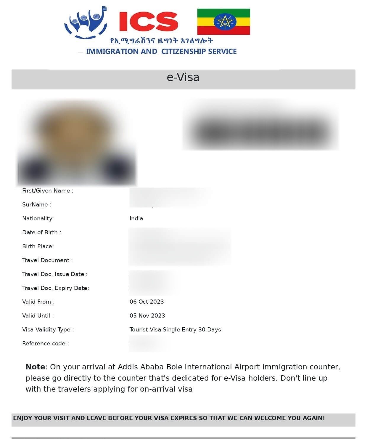 Ethiopia Visa For Indians Everything You Need To Know From Costs