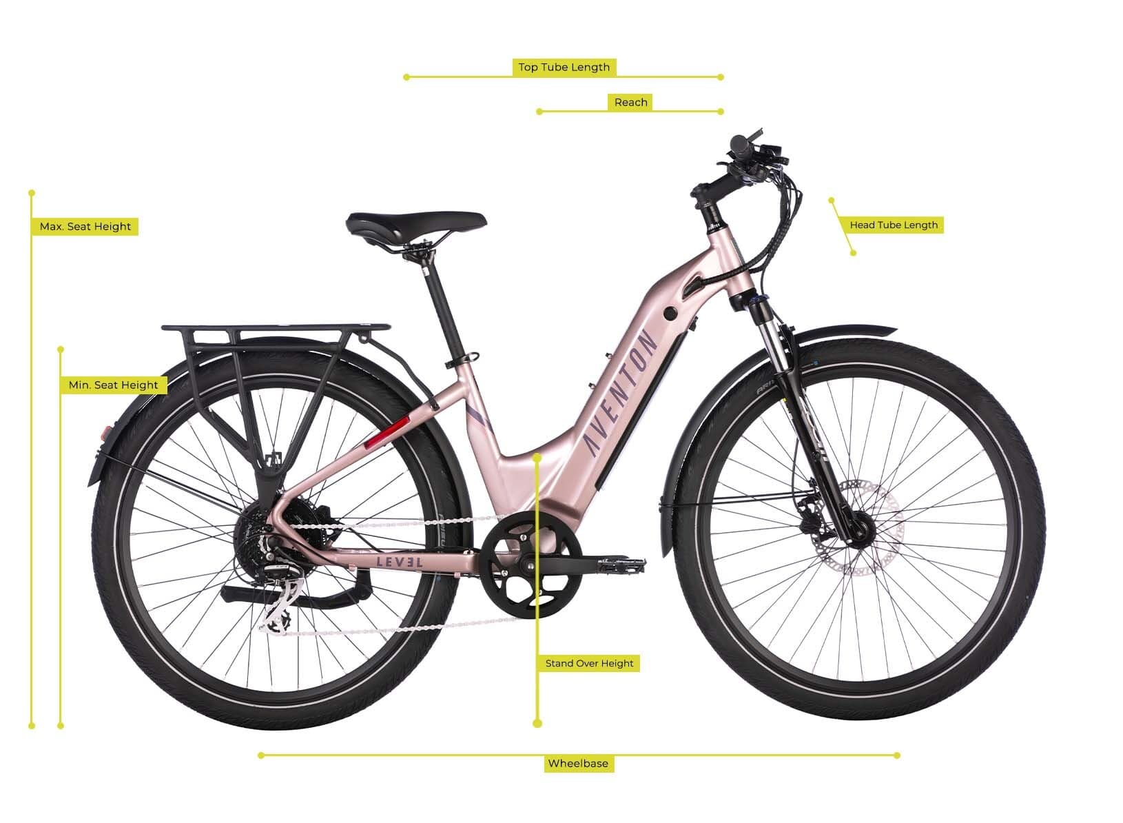Level.2 Step-Through Ebike Size Guide
