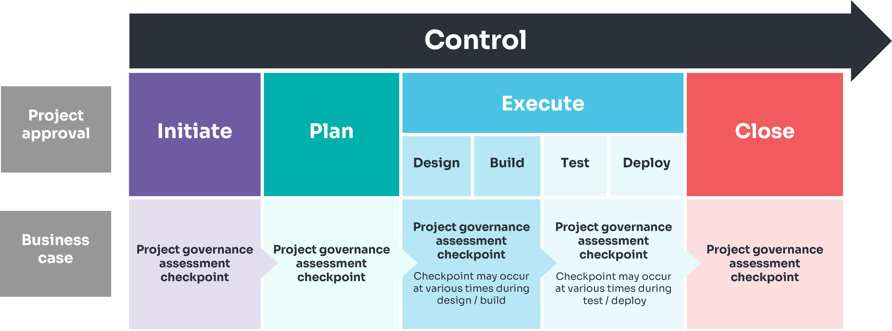 Project governance assessment process