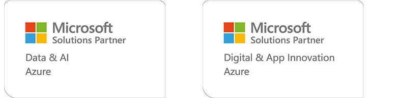 Microsoft solution partner logos