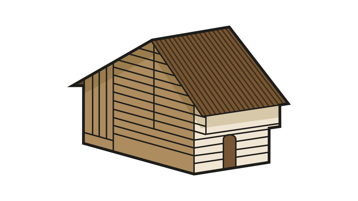 Icon Museumsplan Nr. 723 Heustall aus Spirigen UR