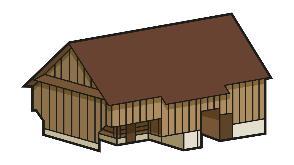 Icon Museumsplan Nr. 752 Stallscheune aus Meggen LU