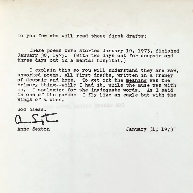 Christie's Sells Victoria Lucas (Sylvia Plath) edition of The Bell Jar