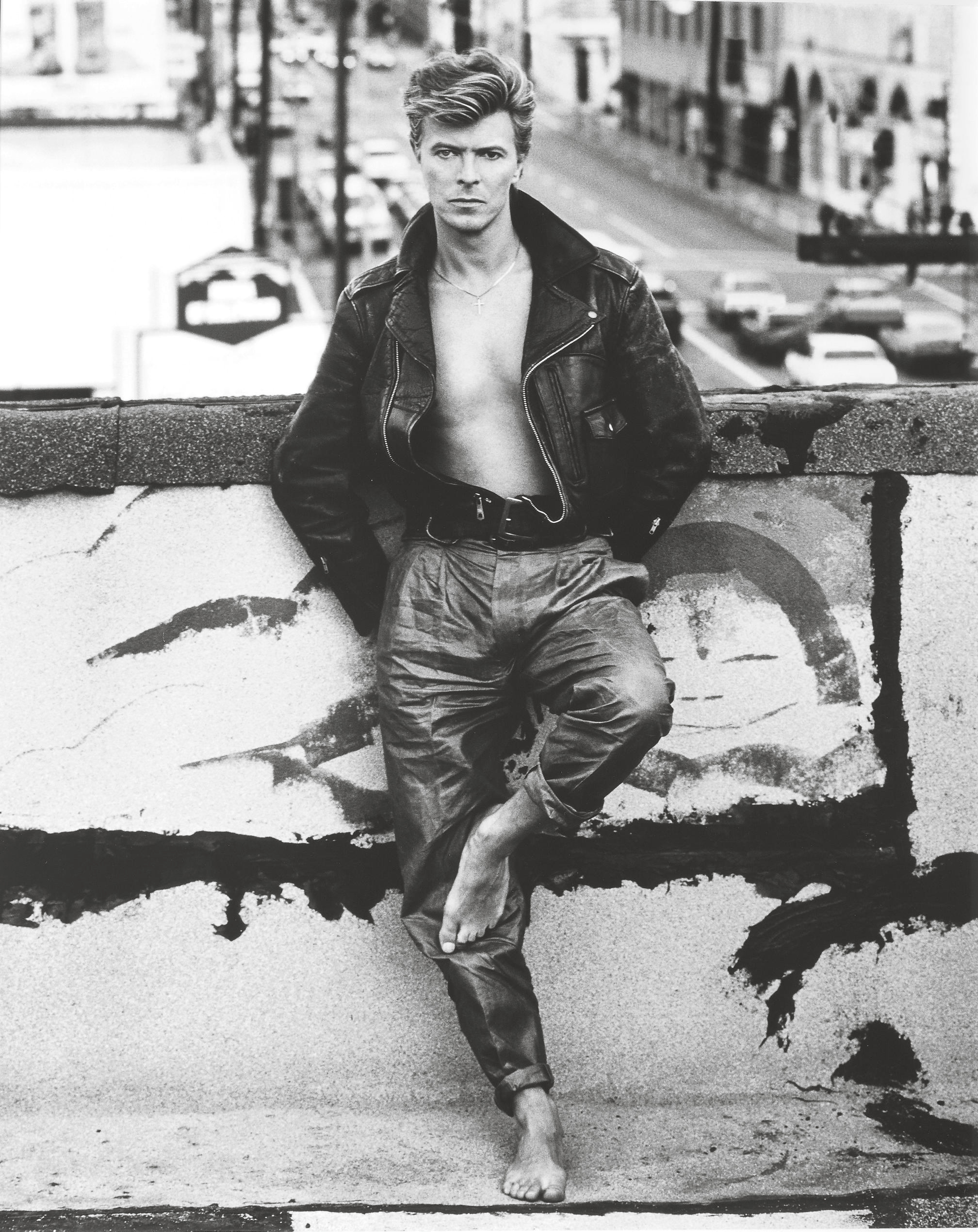 80s Hedi slimane David Bowie SOHO リブレザー A look back at Hedi Slimane's musical collaborations | Dazed