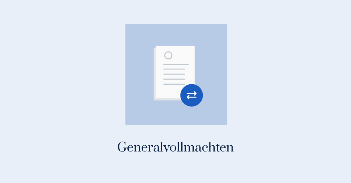 Generalvollmacht ohne Notar