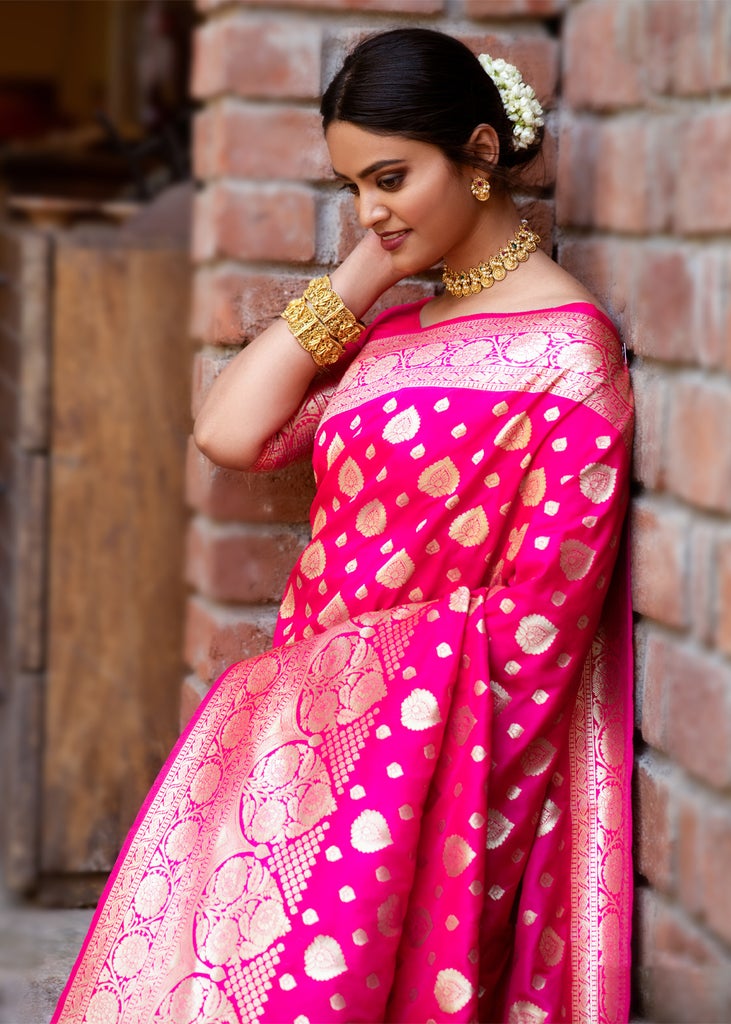 12 Beautiful Banarasi Sarees For Bengali Bride - Birdlens Creation