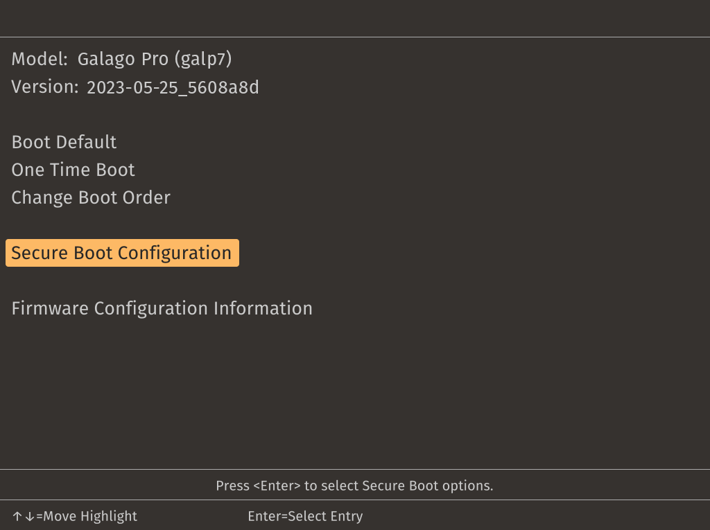 Possible to add an option to revert to a previous firmware version