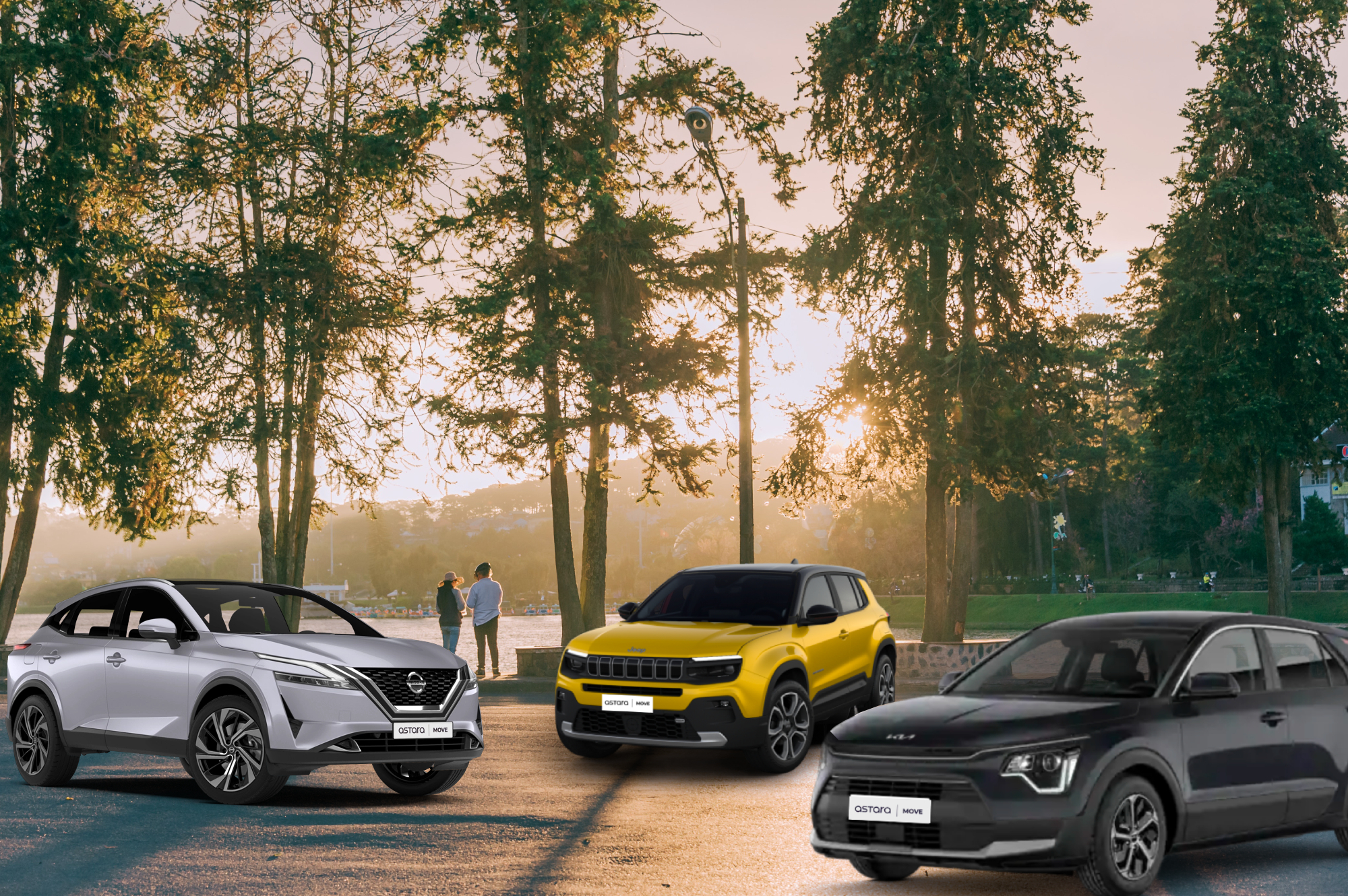 Nissan Qashqai, Jeep Avenger y Kia Niro por suscripción en Astara Move