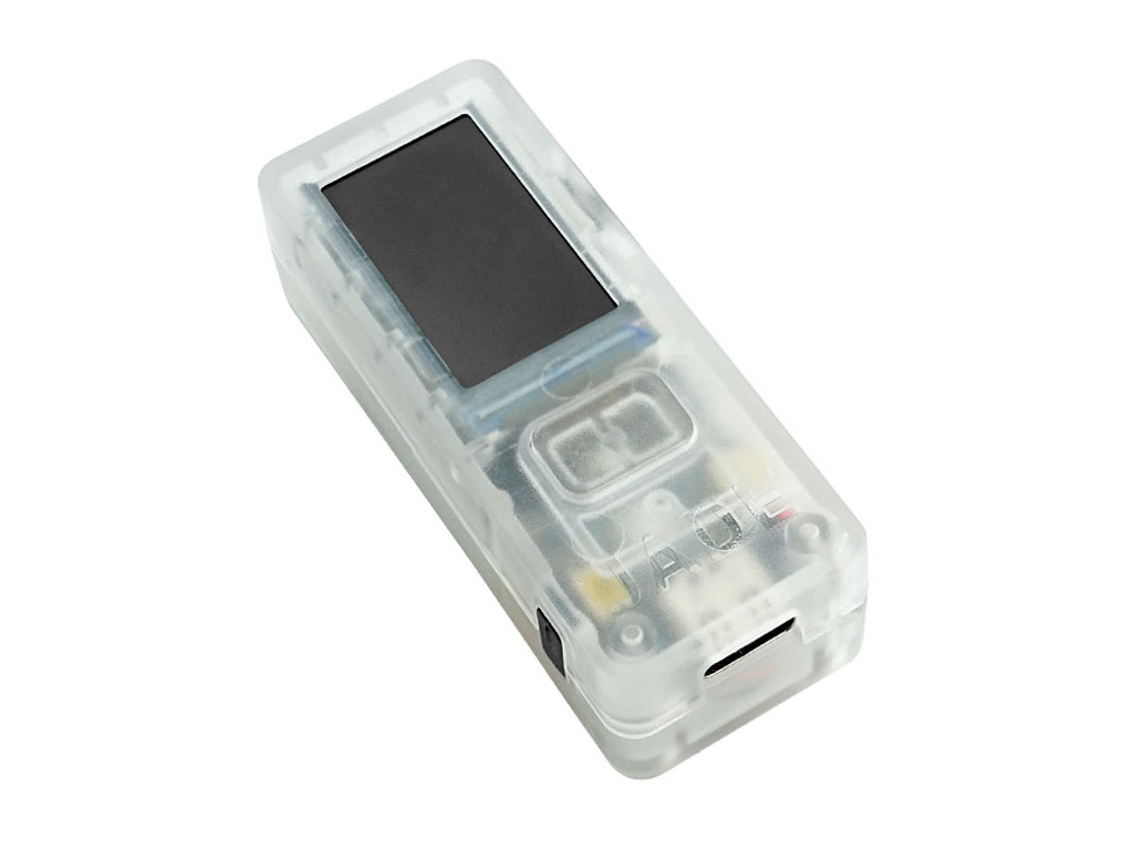 Blockstream Jade clear transparent screen