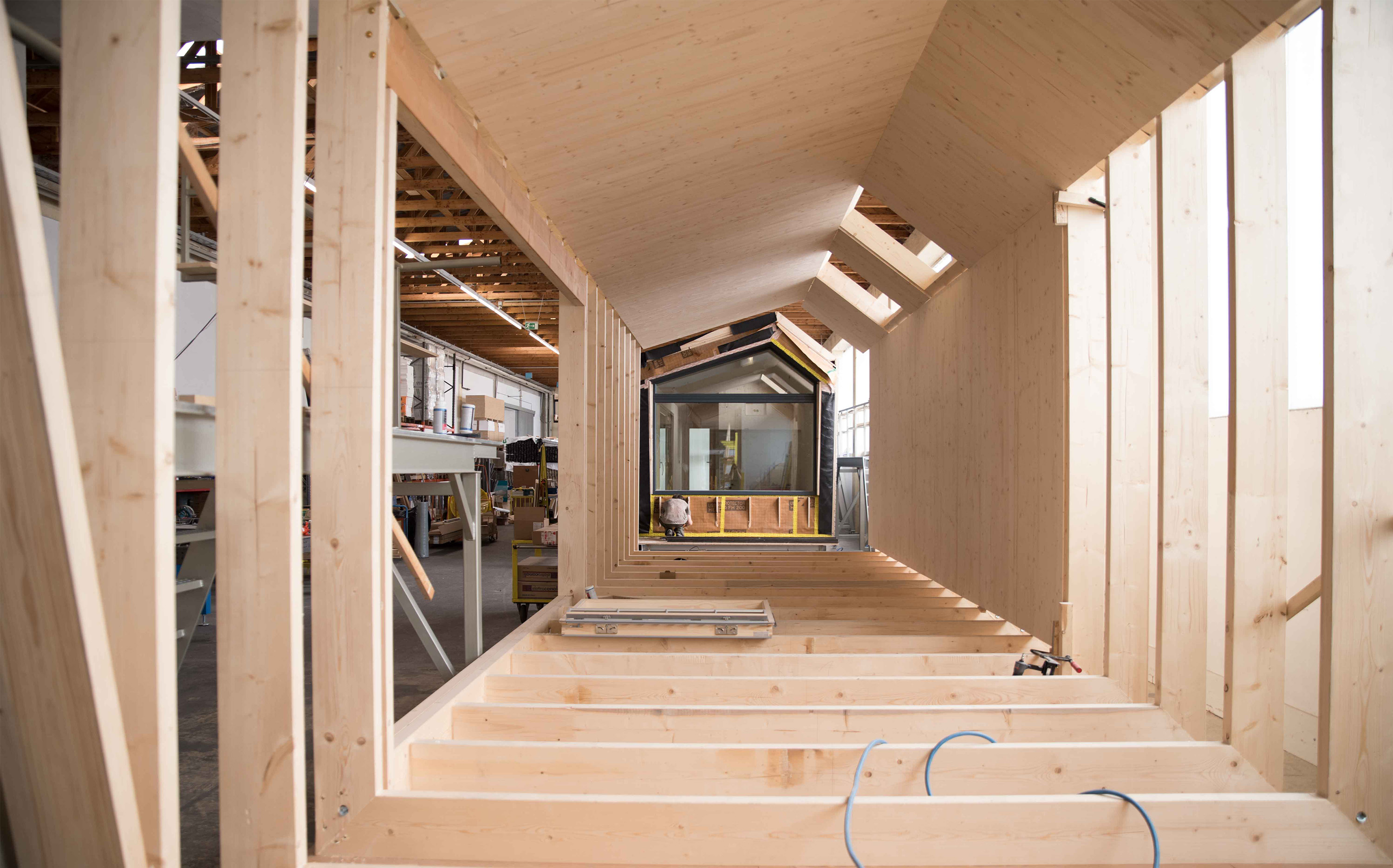 Unsere Ferienhäuser bevor sie ins Montafon kamen.