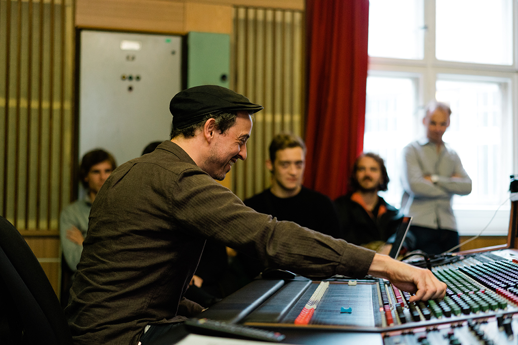Brian Greene and his Creative Audio Production & Sound Engineering students | Catalyst Berlin