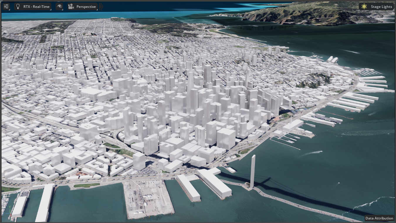 San Francisco with Cesium OSM Buildings