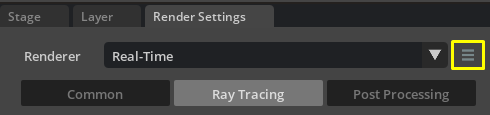 Reset the rendering settings to default by clicking the menu button and choosing Reset Settings