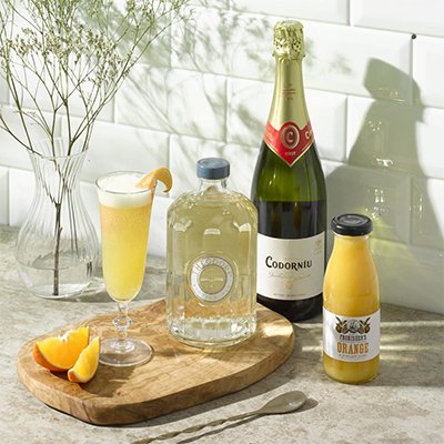 Orange cocktail 
