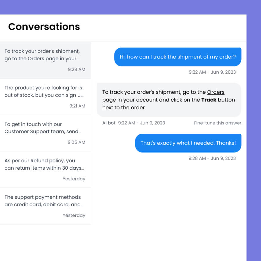 analyze chatbot conversations