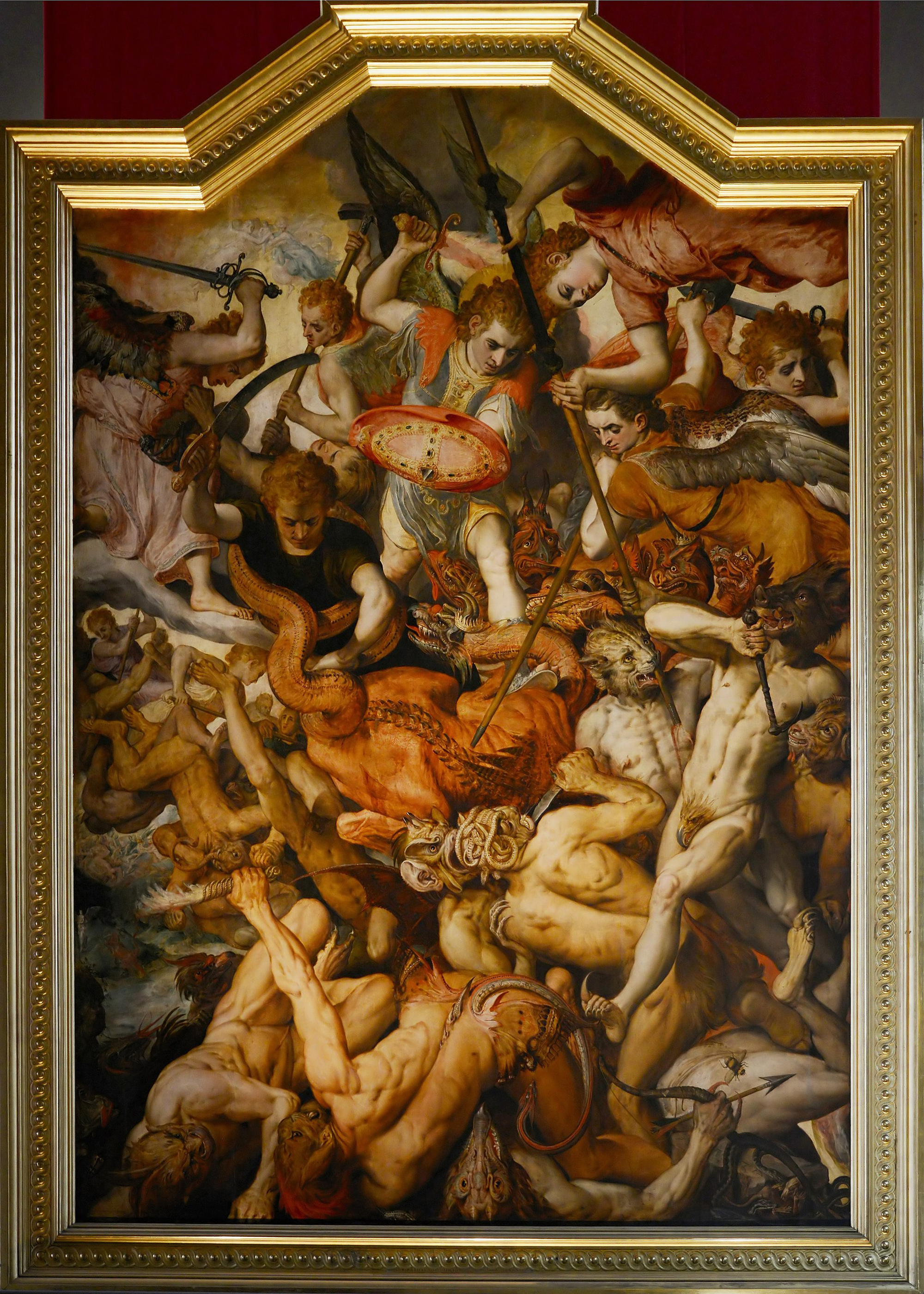 The Fall Of The Rebel Angels | Frans Floris