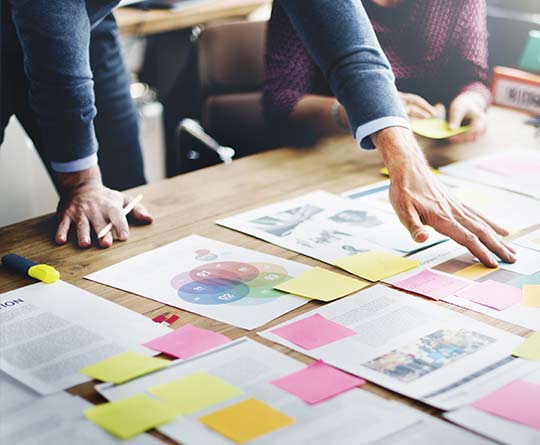 M.S. in Marketing - people doing research