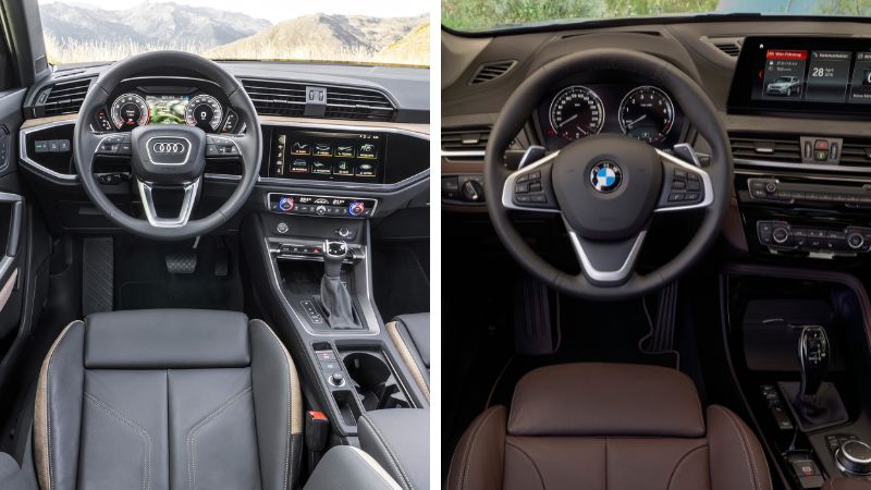 Comparativa Audi Q3 vs. BMW X1: habitabilidad