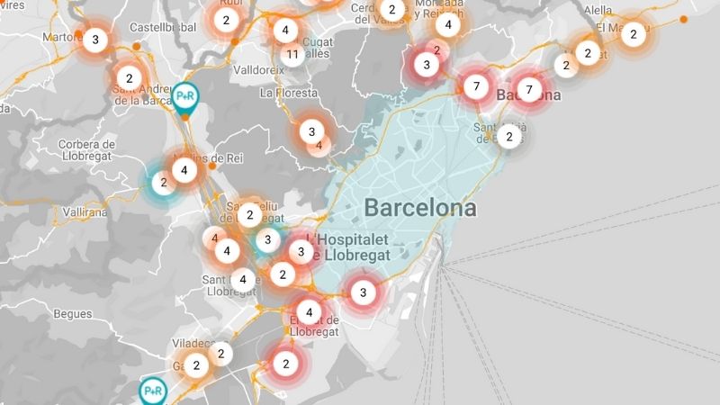 Barcelona y el mapa de las ZBE