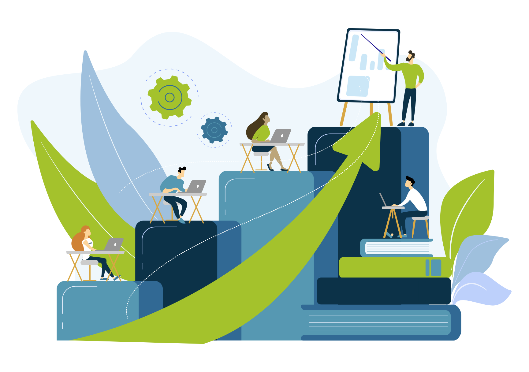 Machine learning life cycle image