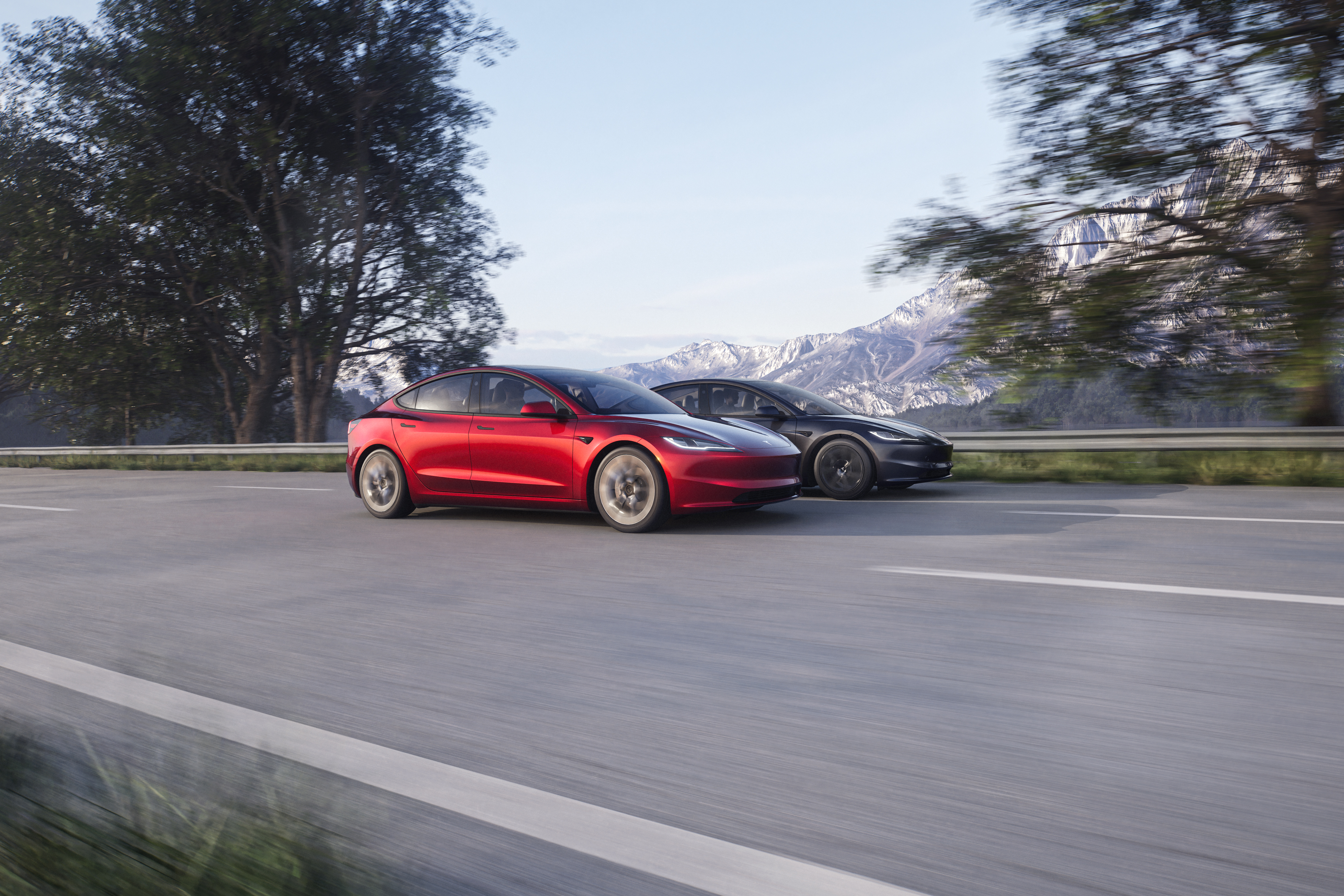 Tesla Model 3 2024 dynamic