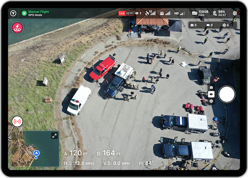 Live Stream with DroneDeploy allows you to conduct site reconnaissance, address critical issues, or communicate project progress, all from your office.