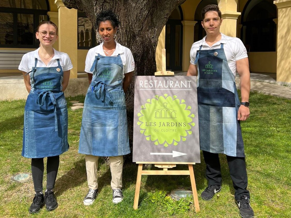 Equipe des Jardins du Cloître de Marseille