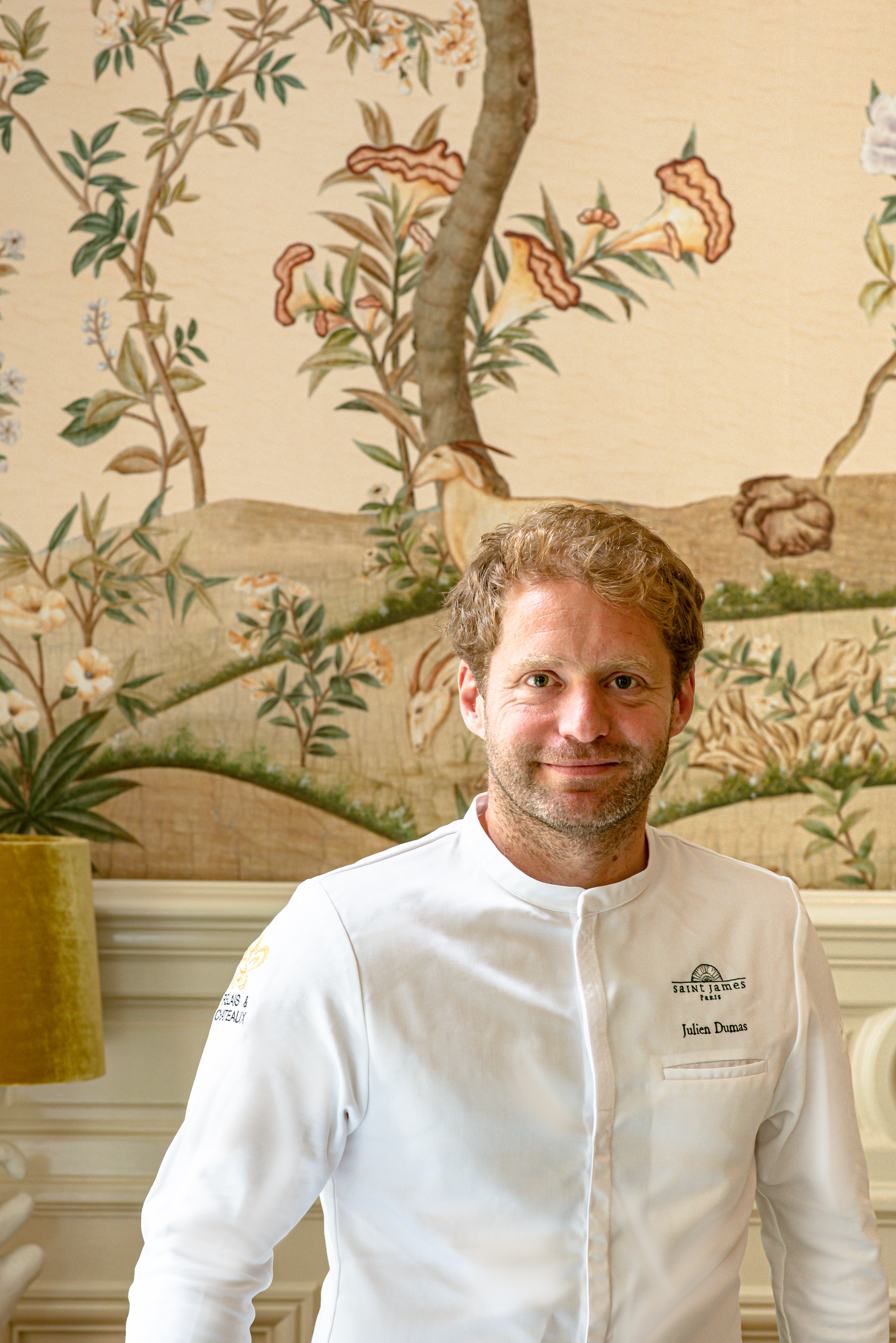 Chef Julien Dumas du restaurant gastronomique Bellefeuille
