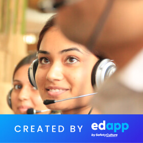 EdApp Training courses on customer service skills - Handling Irate Customers (Call Center)